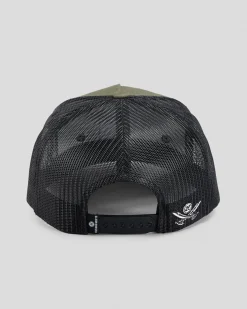 Captain Ship Faced Trucker Cap