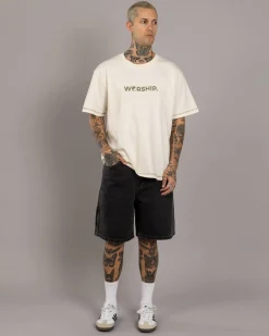 Carpenter Jean Shorts