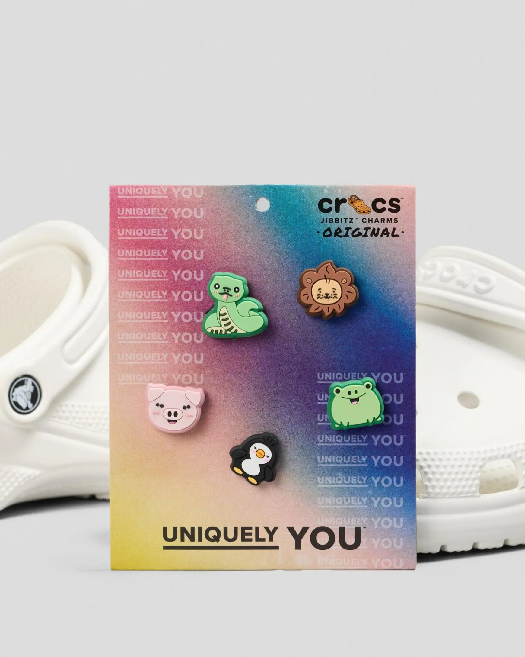 Cartoon Animal Friends Jibbitz 5 Pack