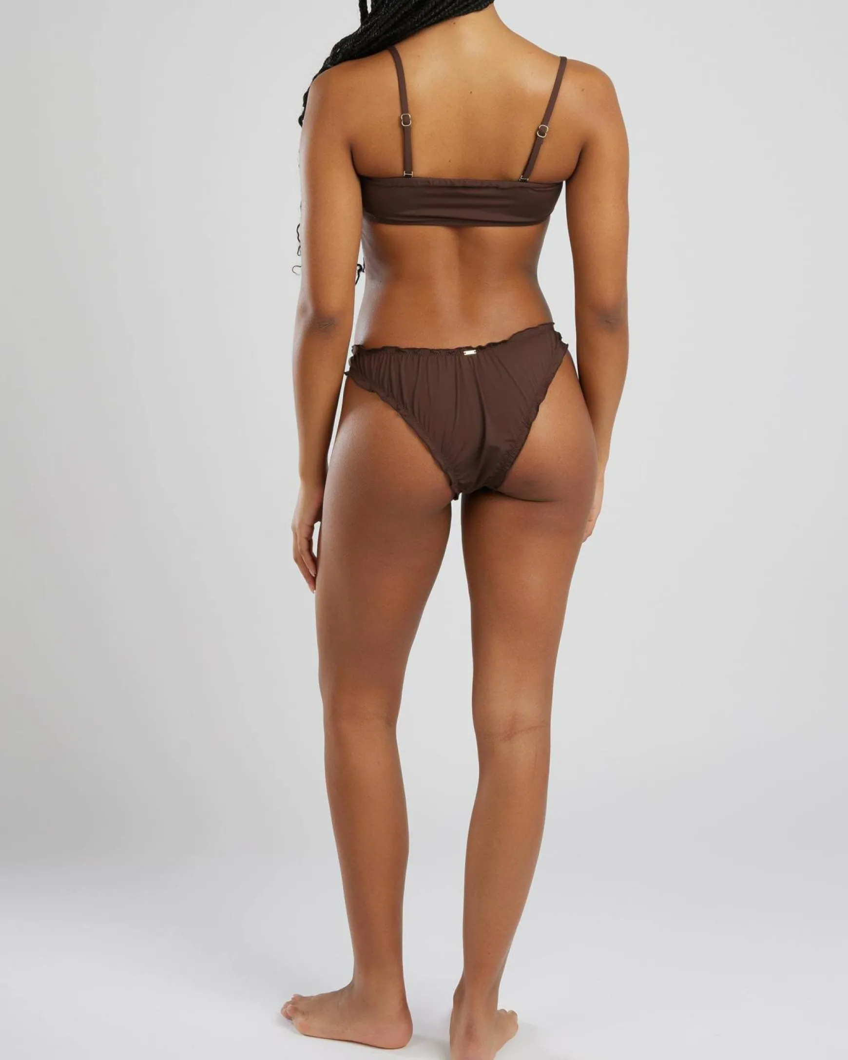 Caspia High Cut Bikini Bottom