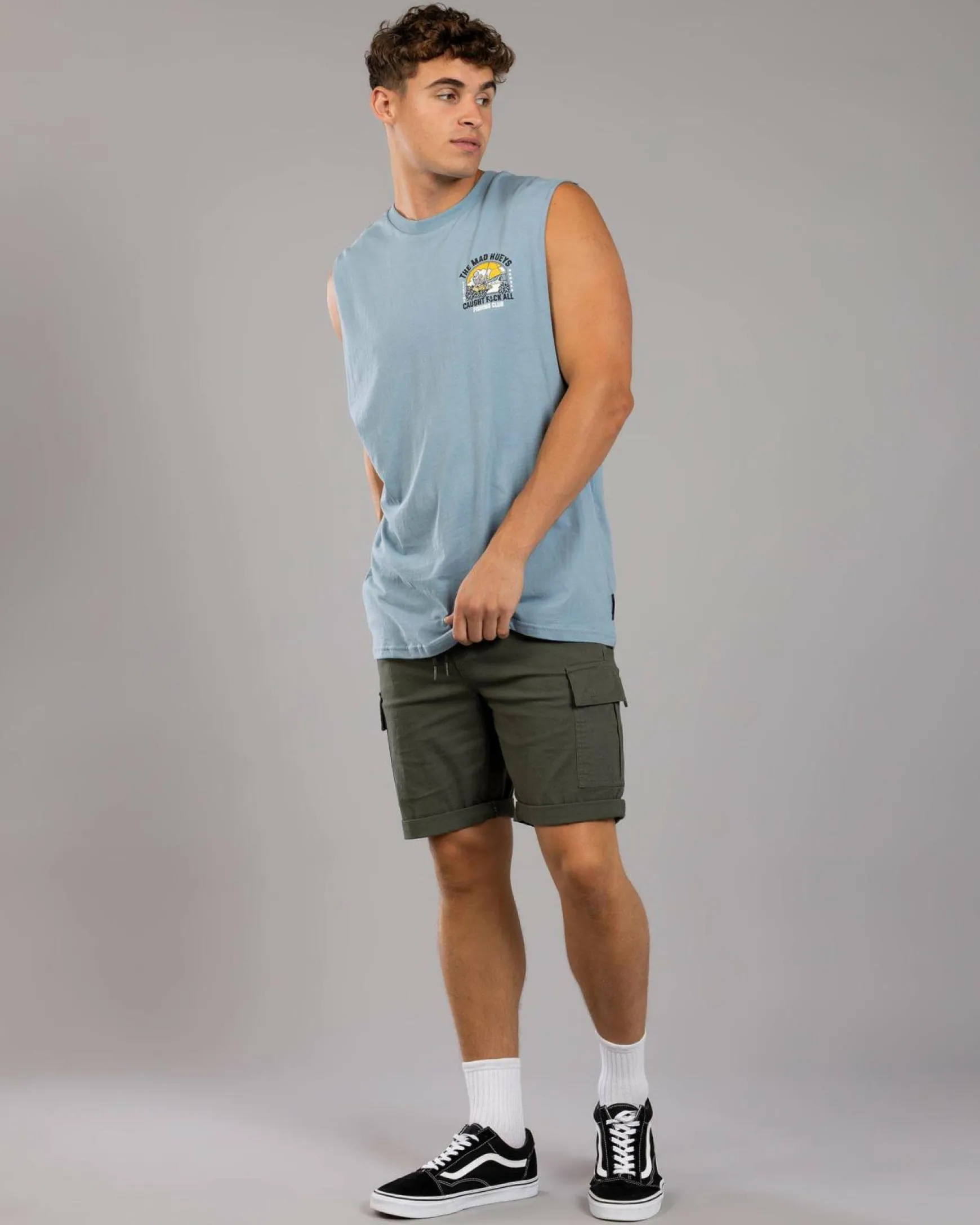 Caught Fk All Island Muscle Tank