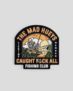 Caught Fk All Island Sticker