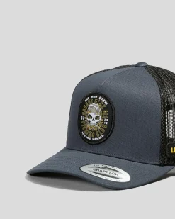 Caught Fk All Twill Trucker Cap