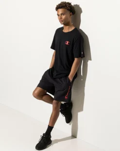 Champion Puff Script Jersey Shorts