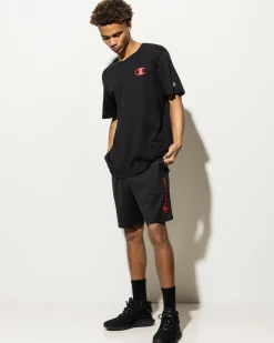 Champion Puff Script Jersey Shorts
