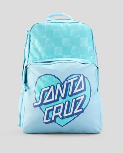 Checker Heart Dot Backpack