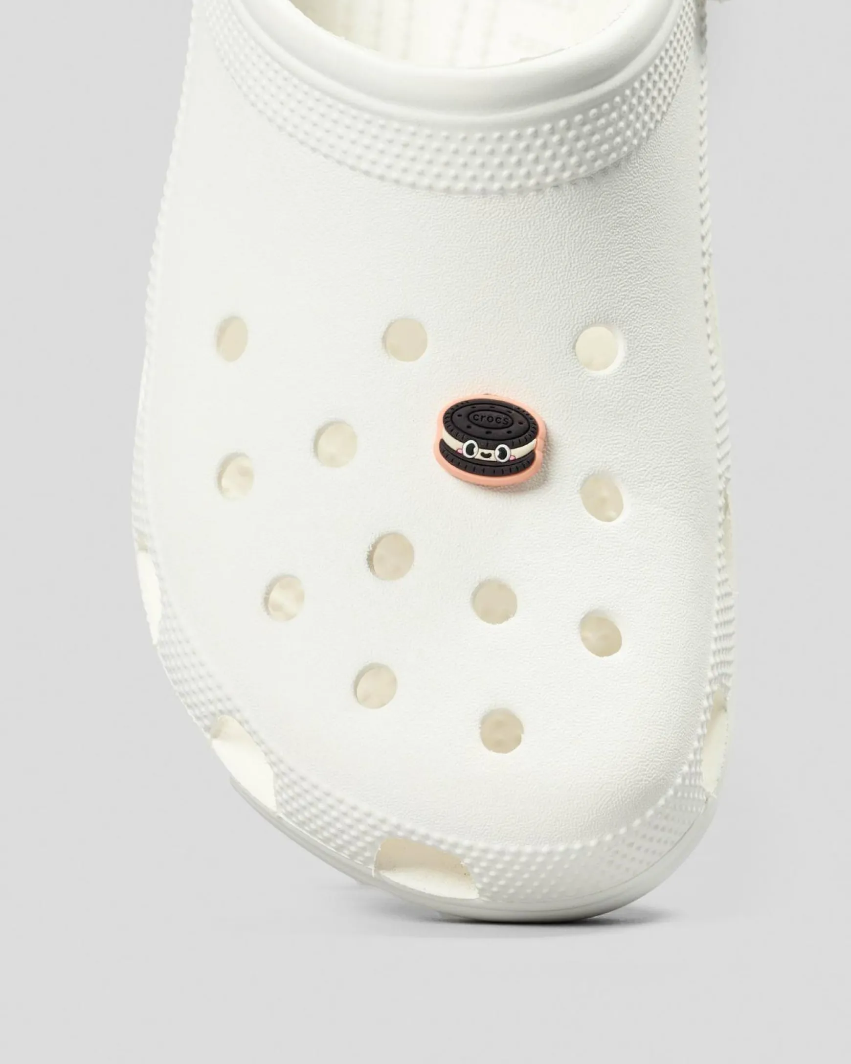 Chocolate Cookie with Smile Jibbitz