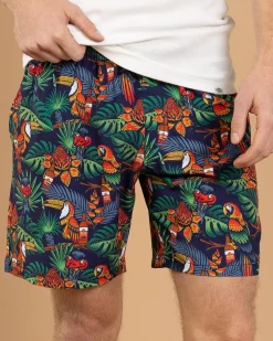 Chooked Out Beach Shorts