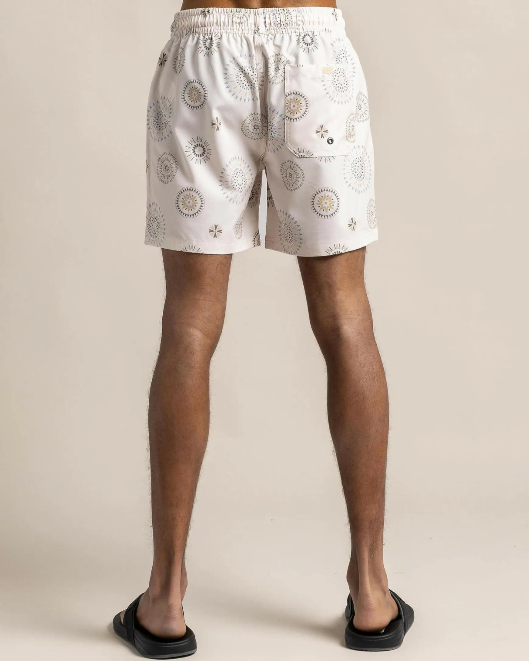Circuit Elastic Waist Board Shorts