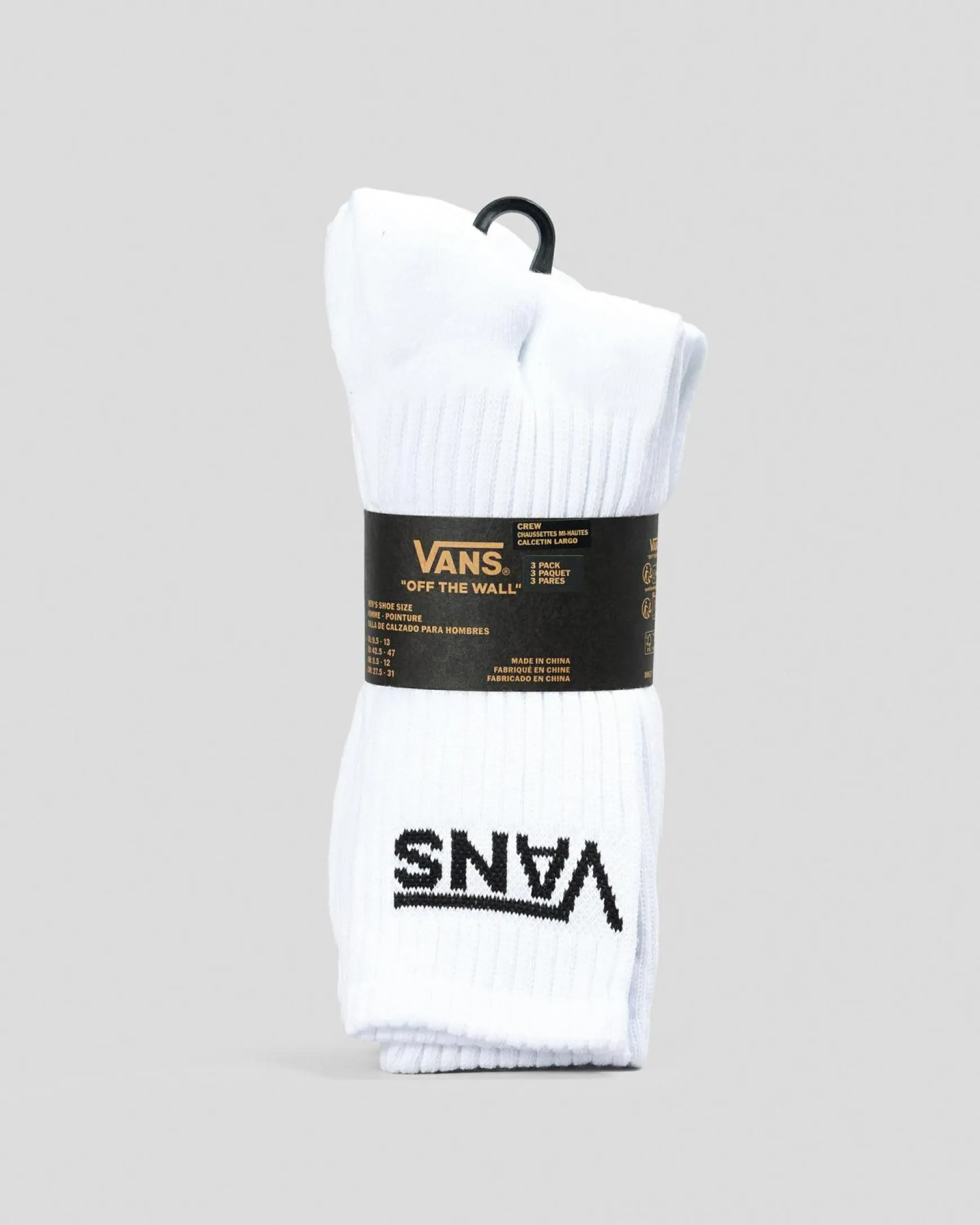 Classic Crew Socks 3 Pack
