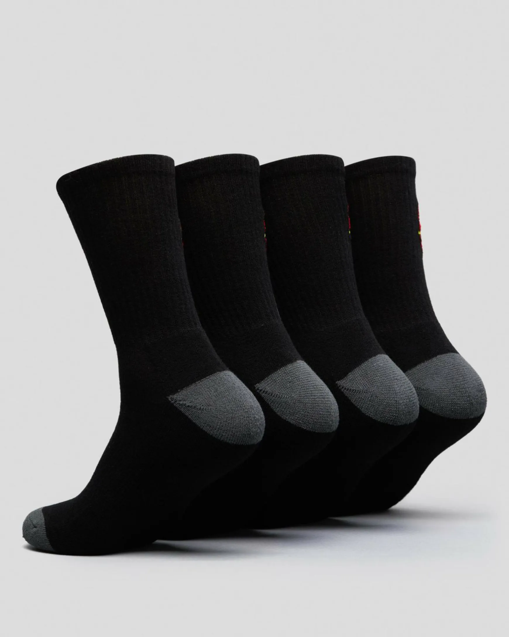 Classic Dot Crew Socks 4 Pack