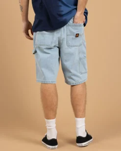 Classic Dot Denim Carpenter Shorts