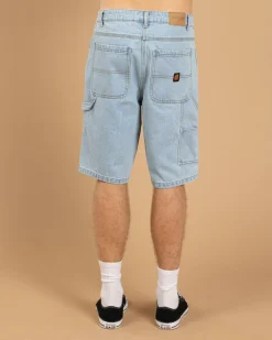 Classic Dot Denim Carpenter Shorts