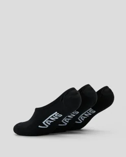 Classic No Show Socks 3 Pack