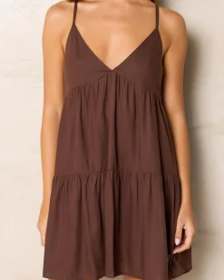 Classic Tiered Mini Dress