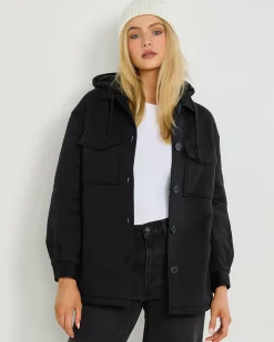 Claudia Hooded Shacket