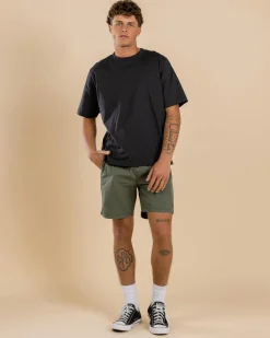 Conclude Elastic Waist Shorts
