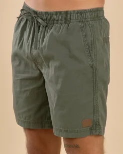 Conclude Elastic Waist Shorts