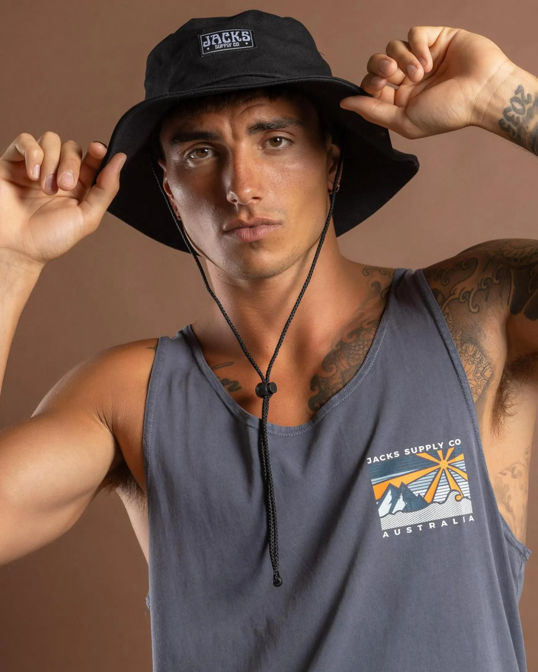 Contour Wide Brim Hat