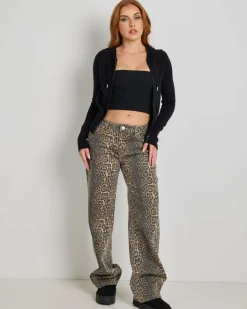 Cora Hooded Zip Knit Jumper