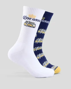 Corona Kombi Sneaker Sock 2 Pack