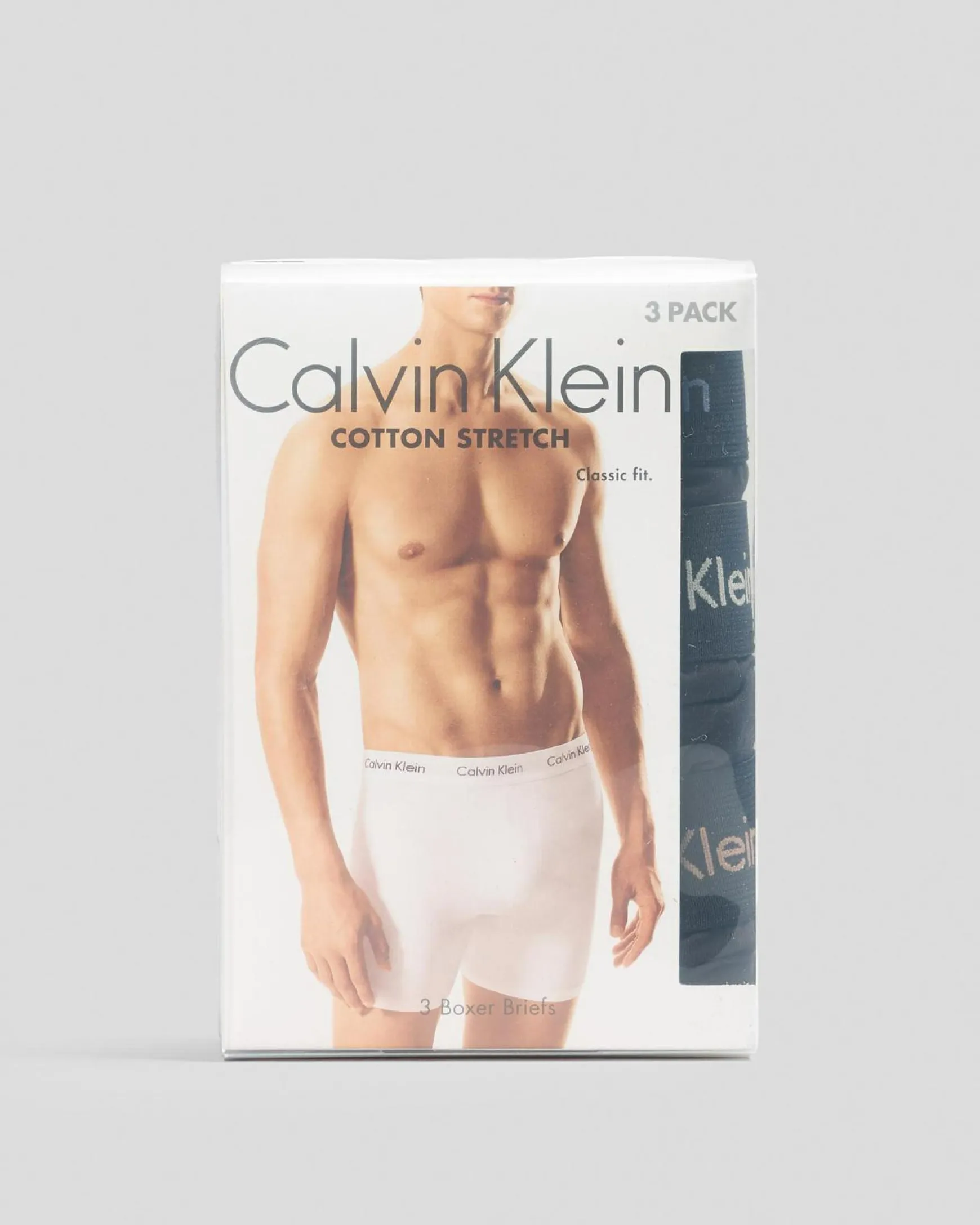 Cotton Stretch Boxer Brief 3 Pack