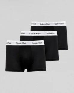 Cotton Stretch Low Rise Trunks 3 Pack