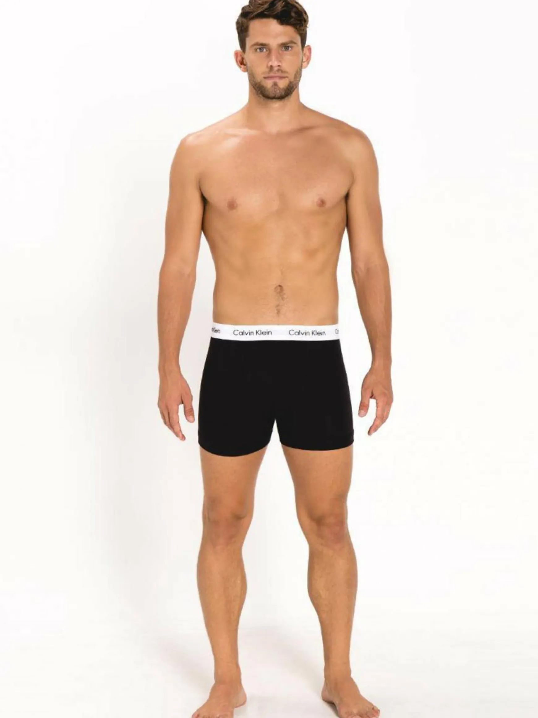 Cotton Stretch Trunks 3 Pack