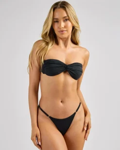 Crystal Bandeau Bikini Top