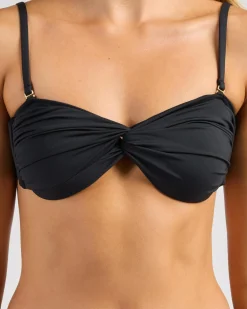 Crystal Bandeau Bikini Top