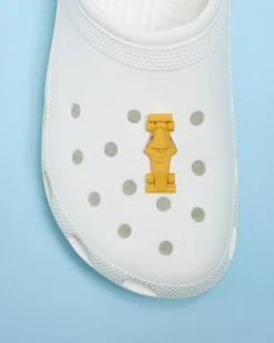 3D Orange Race Car Jibbitz