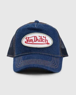 Denim Throwback Trucker Cap