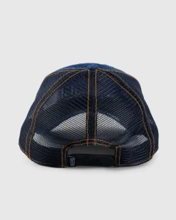Denim Throwback Trucker Cap