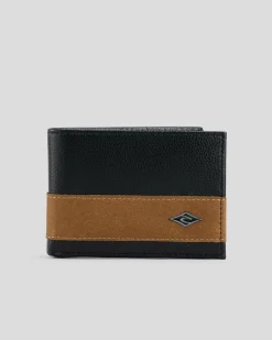 Diamond RFID Slim Leather Wallet