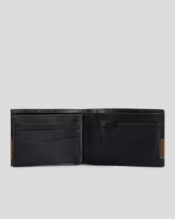 Diamond RFID Slim Leather Wallet