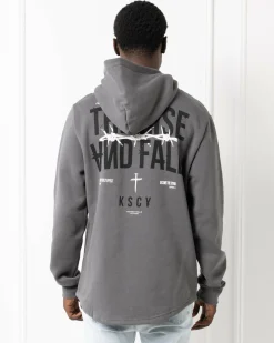 Dilluted Dual Curved Hoodie