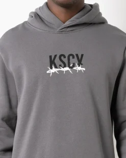 Dilluted Dual Curved Hoodie