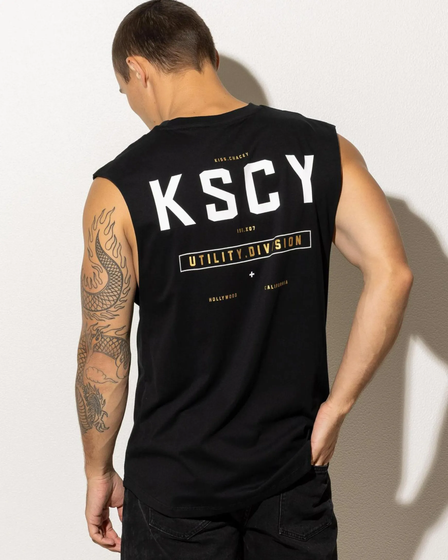 Division Dual Curved Muscle Tank