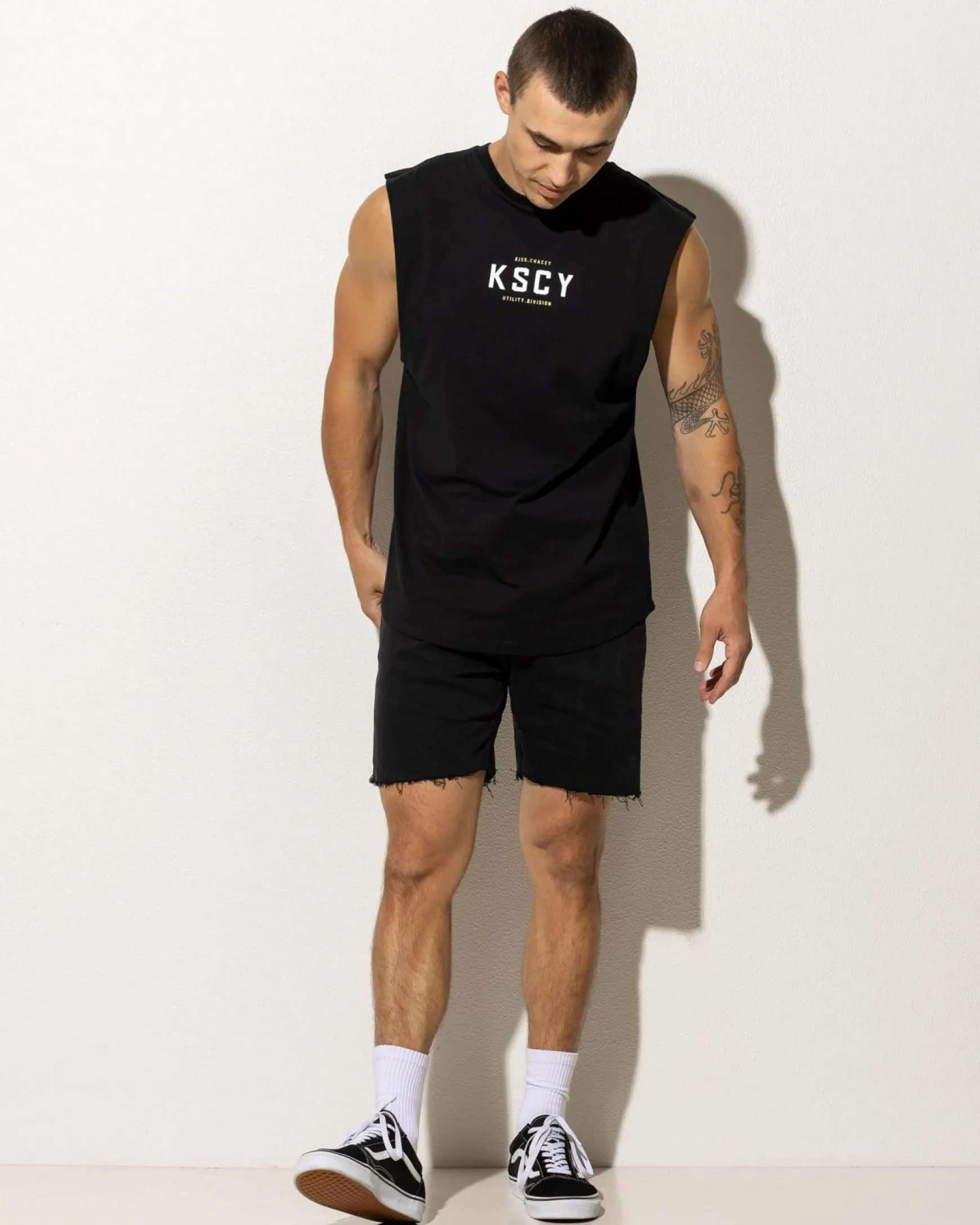 Division Dual Curved Muscle Tank