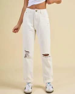 Dixie Mom Coloured Jeans