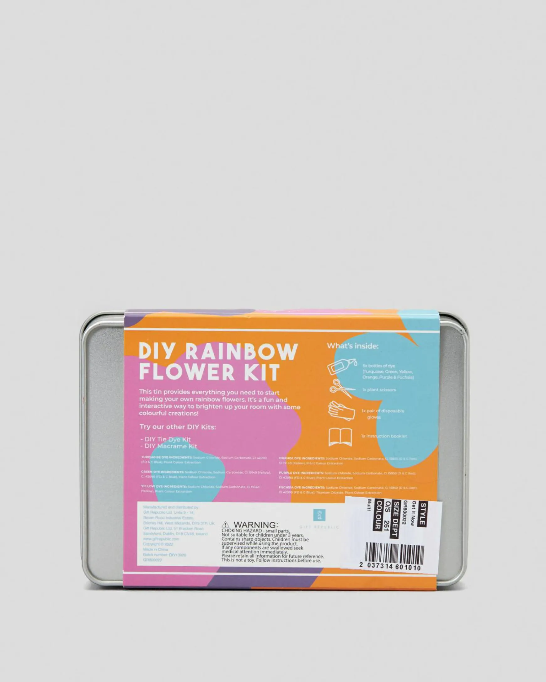 DIY Rainbow Flower Kit