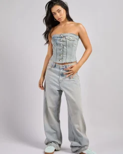 Donna Mid Baggy Jeans