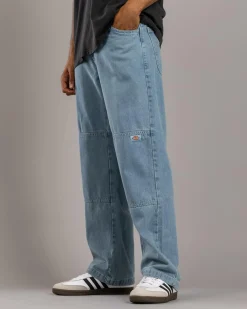 Double Knee Denim Pants