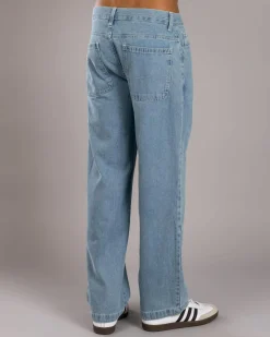 Double Knee Denim Pants