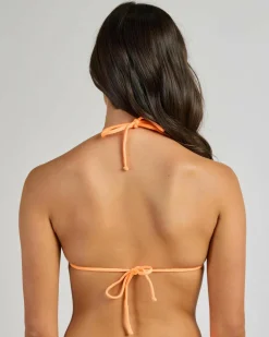 Dusk Textured Triangle Bikini Top