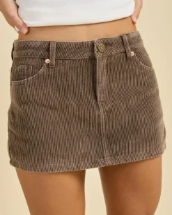 Echo Cord Skort