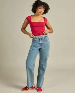 Echo High Straight Jeans