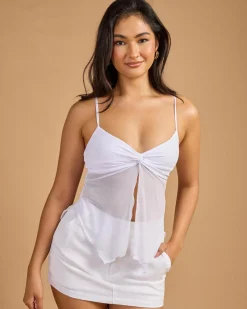 Erika Split Front Top