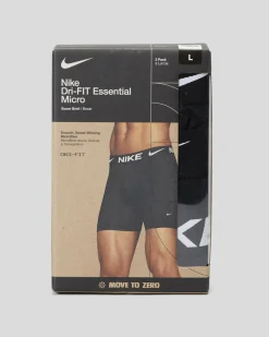 Essential Micro Boxer Briefs 3 Pack