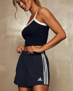 Essentials 3 Stripe Woven Shorts